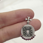 Earrings Athens Decadrachm Sterling Silver 925